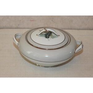 Vintage Noritake Fernwood 5444 Sugar Bowl With Lid